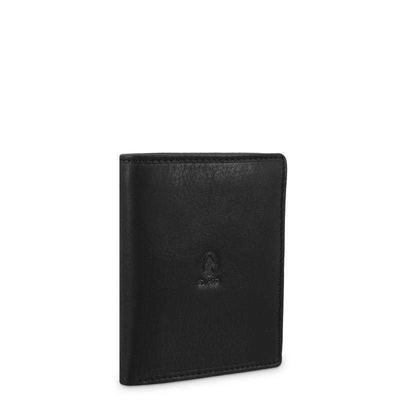 El potro Cartera hombre en piel vacuno color negro -Durango Ahorra y exporta
