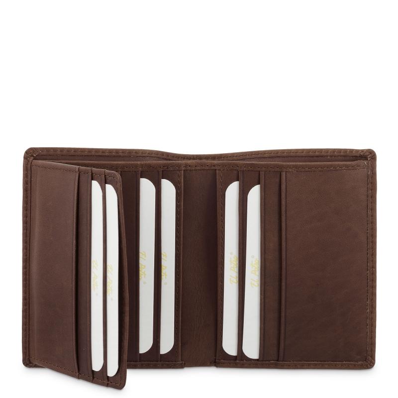 El potro Cartera hombre en piel vacuno color marrón-Durango Precios de Black Friday