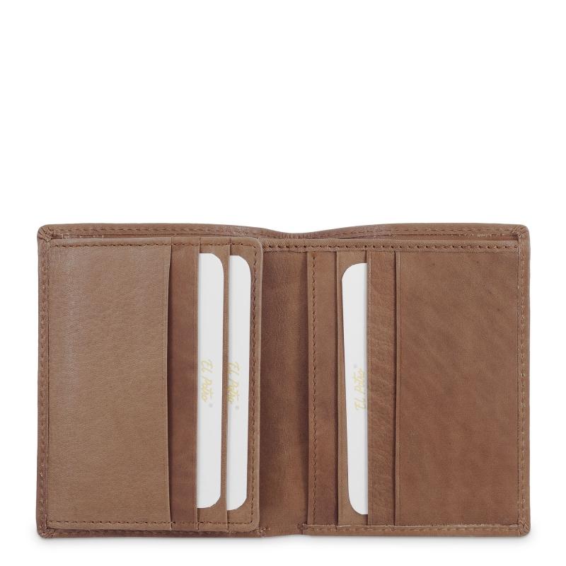 El potro Cartera hombre en piel vacuno color cuero-Durango En oferta