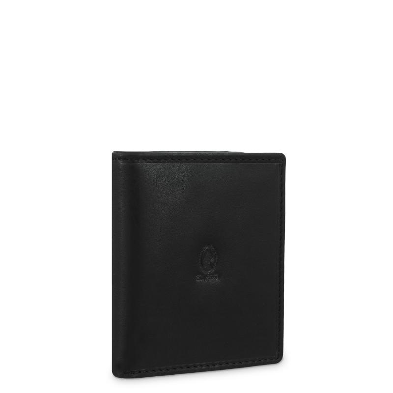 El potro Cartera de hombre con monedero exterior en piel vacuno color negro - Durango Libre de impuestos