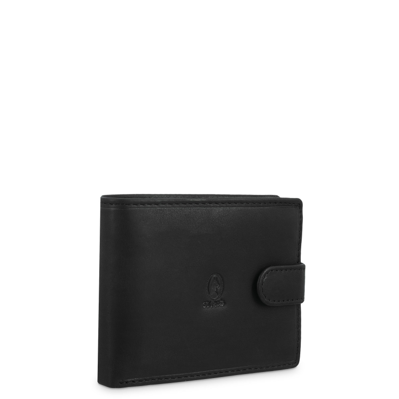 El potro Cartera monedero interior de hombre en piel vacuno negro-Durango Oferta exclusiva