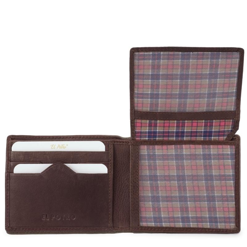 El potro Cartera hombre en piel vacuno color marrón - Durango Grandes ahorros