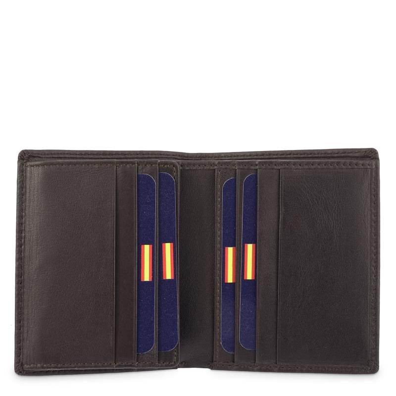El potro Cartera hombre en piel vacuno color marrón - Roma Precio ultrabajo
