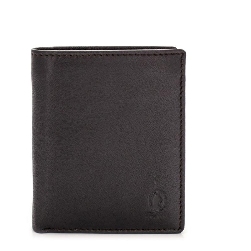 El potro Cartera hombre en piel vacuno color marrón - Roma Precio ultrabajo
