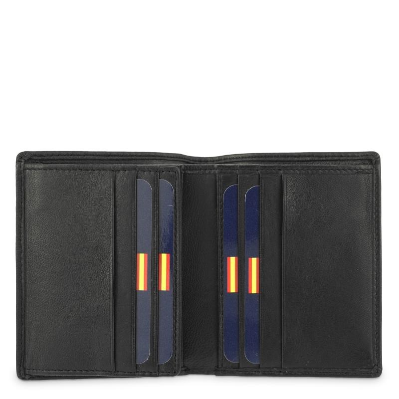 El potro Cartera hombre en piel vacuno color negro - Roma 2025