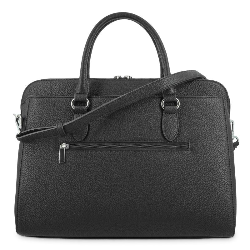 El potro Bolso shopping 3 cremalleras de El Potro color negro-Siena Mejor oferta