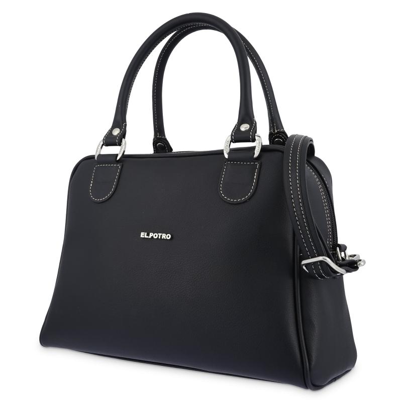 El potro Bolso Bowling mujer color negro - Angula Envío gratis