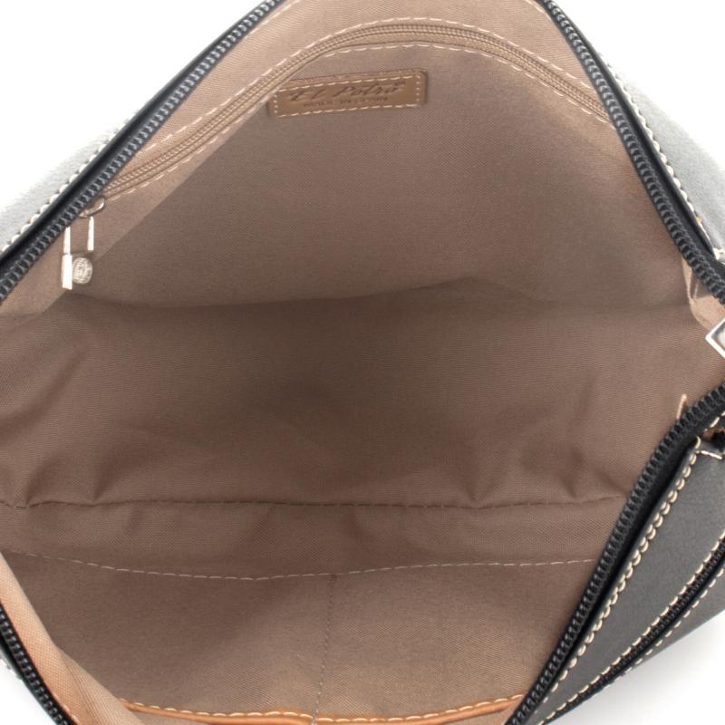 El potro Bolso bandolera góndola mujer color negro-Angula Precio de fábrica