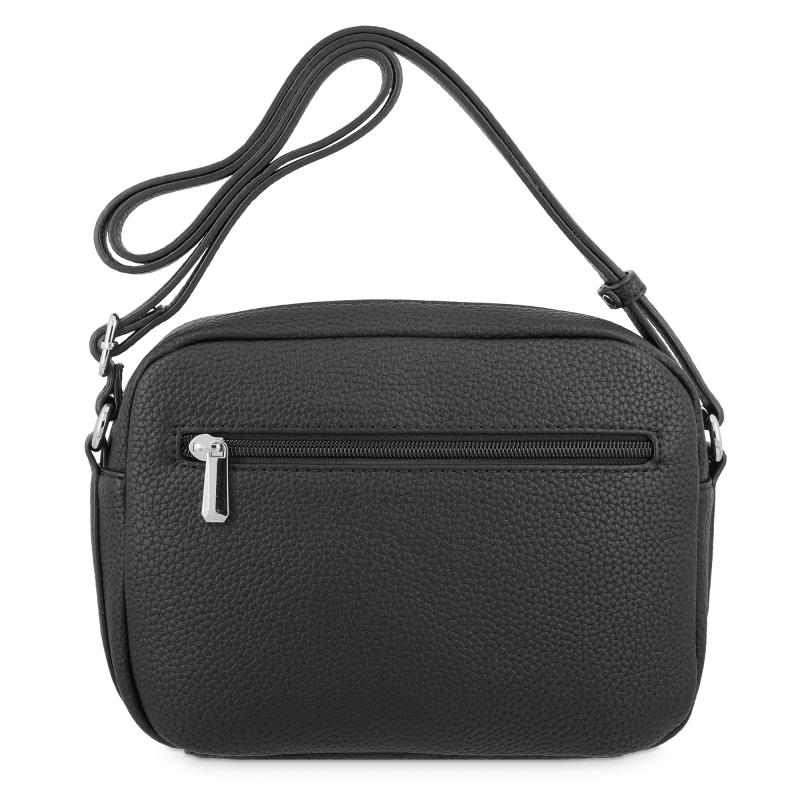 El potro Bolso bandolera de El Potro color negro-Siena Superdescuento