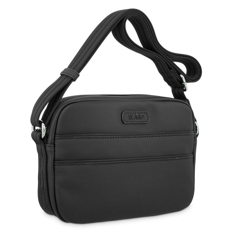 El potro Bolso bandolera color negro niza-El Potro Grandes descuentos