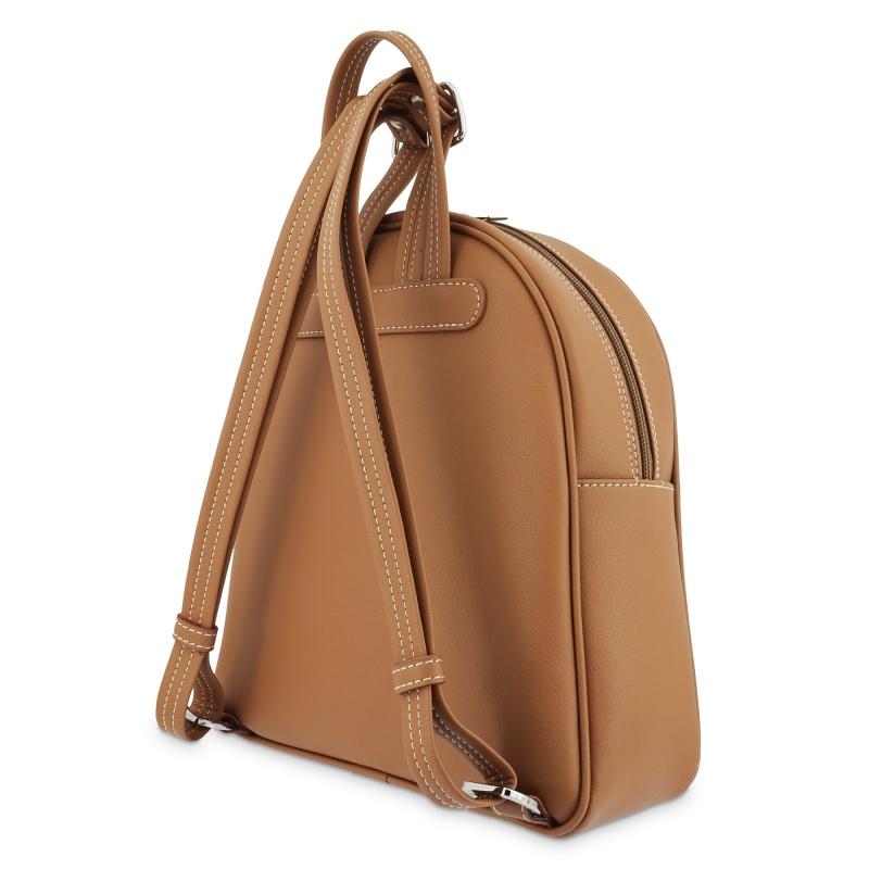 El potro Mochila mujer color cuero - Angula Rebajas baratas