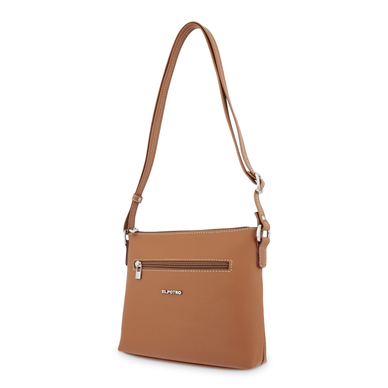 El potro Bolso Bandolera mujer color cuero-Angula Rebajas online