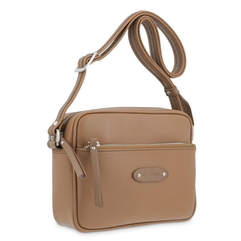 El potro Bolso Bandolera color cuero- El Potro Rebajas top