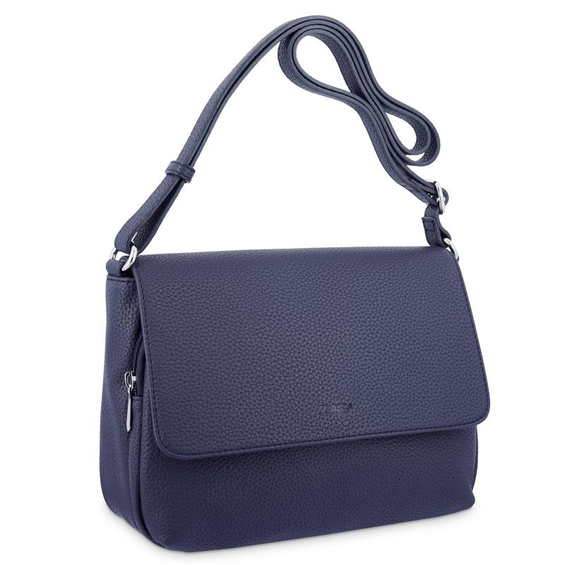 El potro Bolso solapa bandolera de El Potro color azul-Siena Últimos 2 días