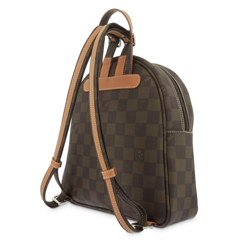 El potro Mochila mujer chess marrón-El Potro Solo queda un día