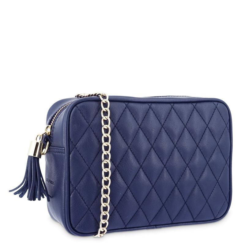 El potro Bolso Bandolera mujer en piel vacuno color azul - Piel vacuno Limitado a 3 días