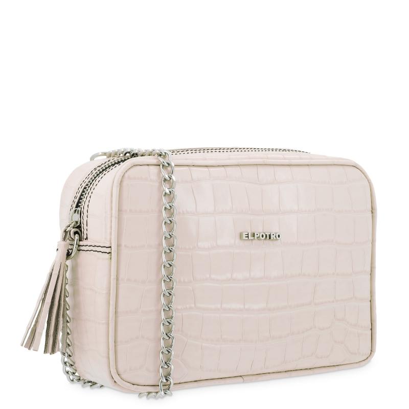El potro BOLSO BANDOLERA BEIGE EL POTRO Precios de Black Friday
