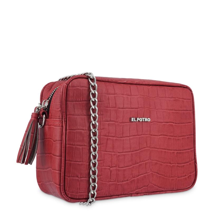 El potro BOLSO BANDOLERA ROJO EL POTRO Descuentos del mes