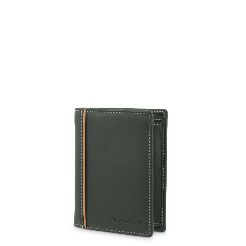 El potro Cartera monedero interior de hombre en piel vacuno verde Urban-E L P O T R O COMPRAR AHORA