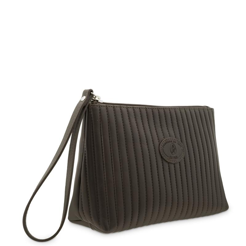 El potro Bolsa de mano en piel vacuno color marrón - El Potro Promoción por tiempo limitado