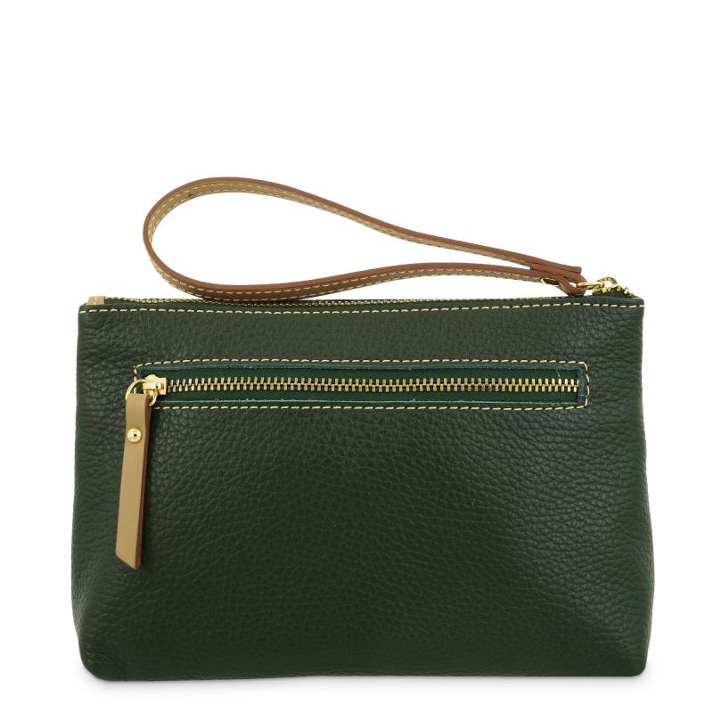 El potro Bolsa en piel vacuno color verde - El Potro En línea