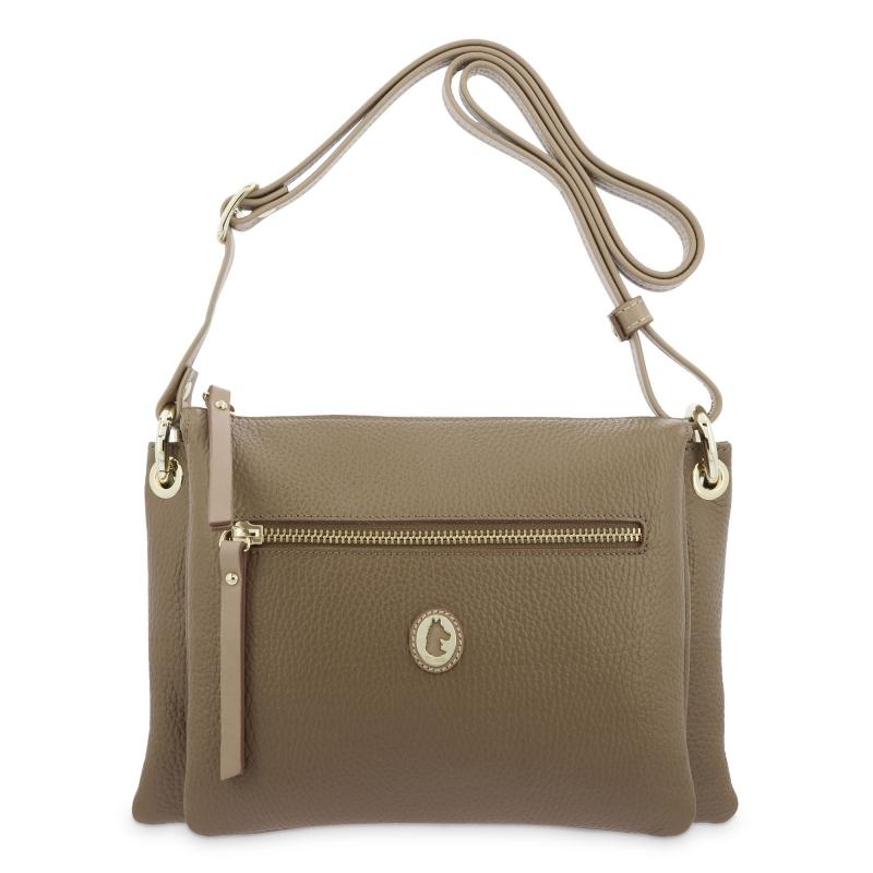 El potro Bolso Hobo de mujer en piel vacuno color cuero- Oasis Gran oferta