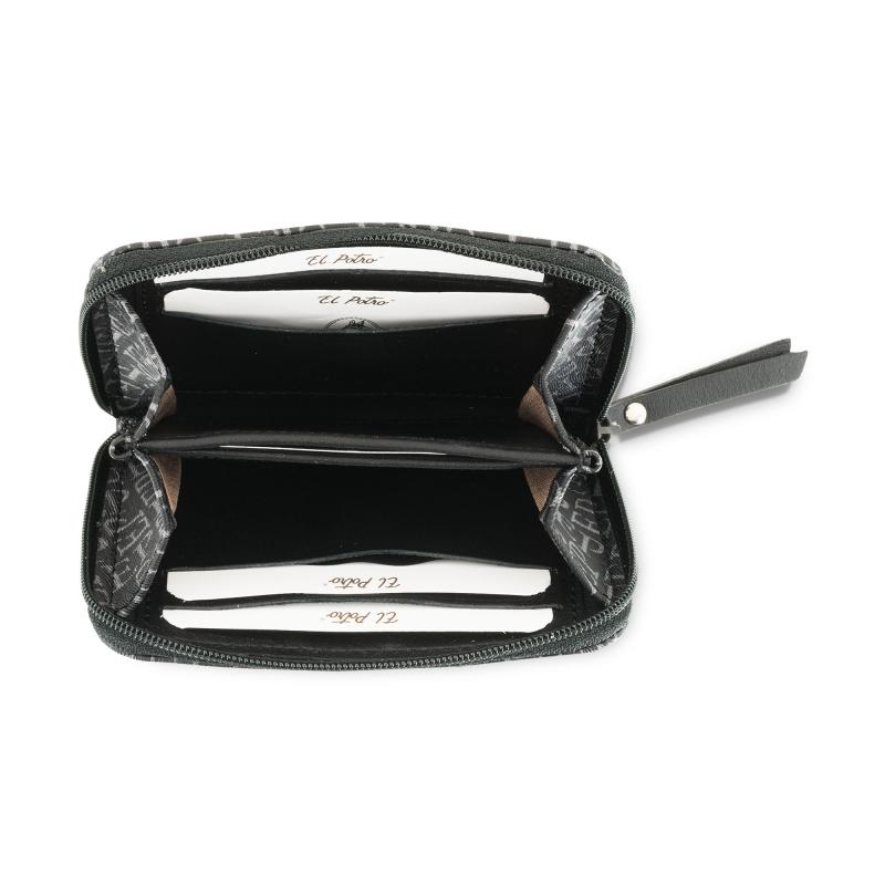 El potro Monedero mujer color negro Insignia-El Potro Descuento