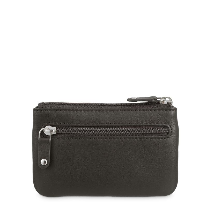 El potro Monedero llavero con solapa hombre en piel vacuno color marrón/amarilo-Tribeca Promoción por tiempo limitado