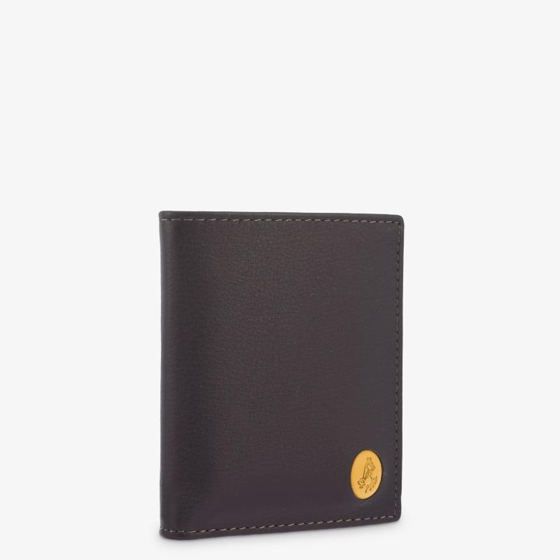 El potro Cartera Billetera con Monedero Interior hombre en piel vacuno color marrón/mostaza Tribeca-El Potro Solo hoy