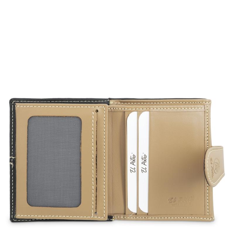 El potro Cartera pequeña de mujer de color negro-Base Grandes ahorros