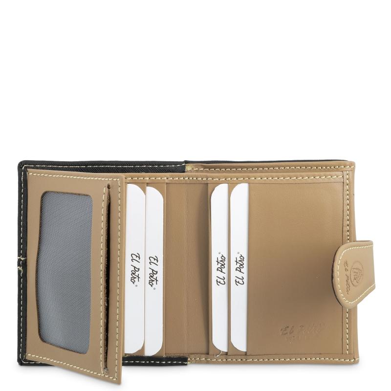 El potro Cartera pequeña de mujer de color negro-Base Grandes ahorros