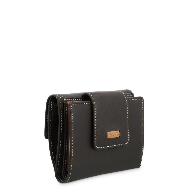 El potro Cartera pequeña mujer en piel vacuno color marrón-El Potro Oferta especial