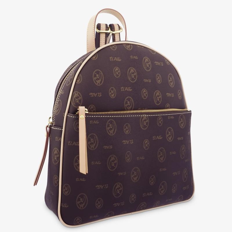 El potro Mochila mediana de color marrón-EL POTRO Envío gratis