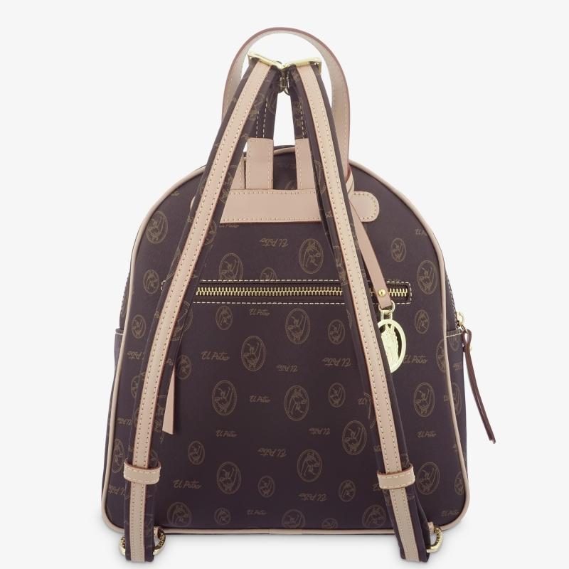 El potro Mochila mediana de color marrón-EL POTRO Envío gratis