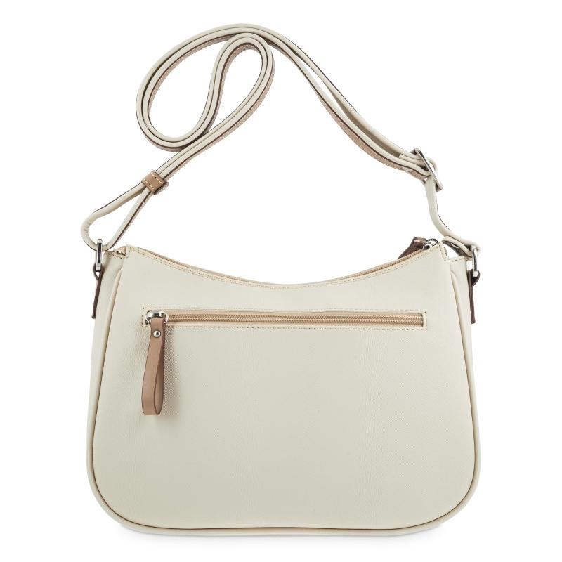 El potro Bolso góndola 3 cremalleras de mujer color beige- Base Oferta especial de fábrica