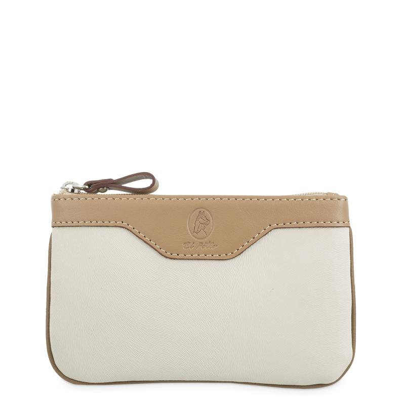 El potro Bolsa de mano mediana en color beige - El Potro Liquidación