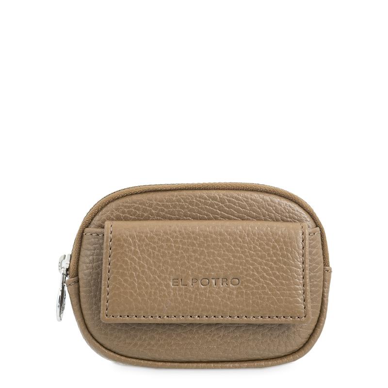 El potro Monedero mujer en piel vacuno color cuero - I R I S Oferta exclusiva