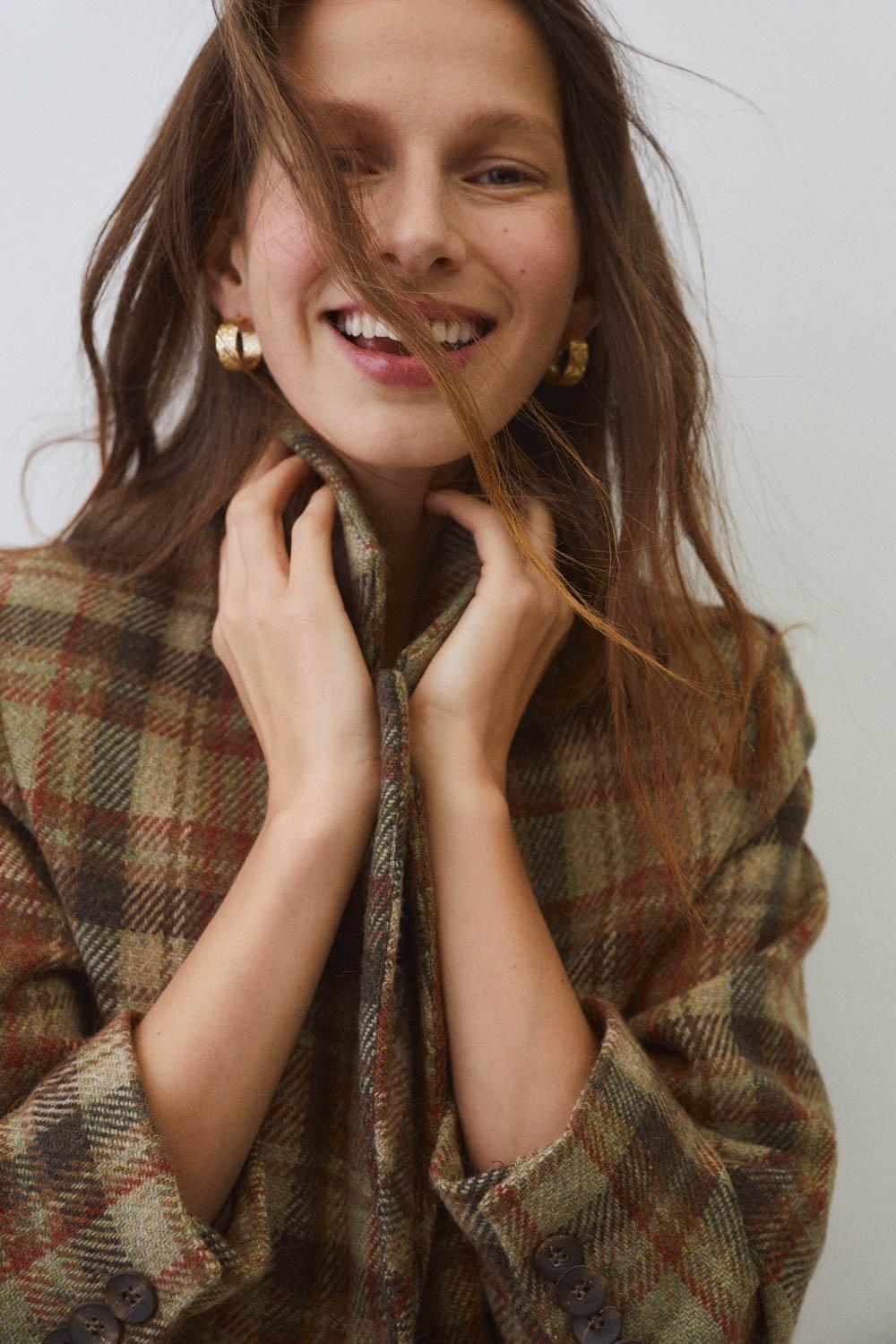 Eseoese BLAZER LANA MANTECO SHETLAND Oferta exclusiva