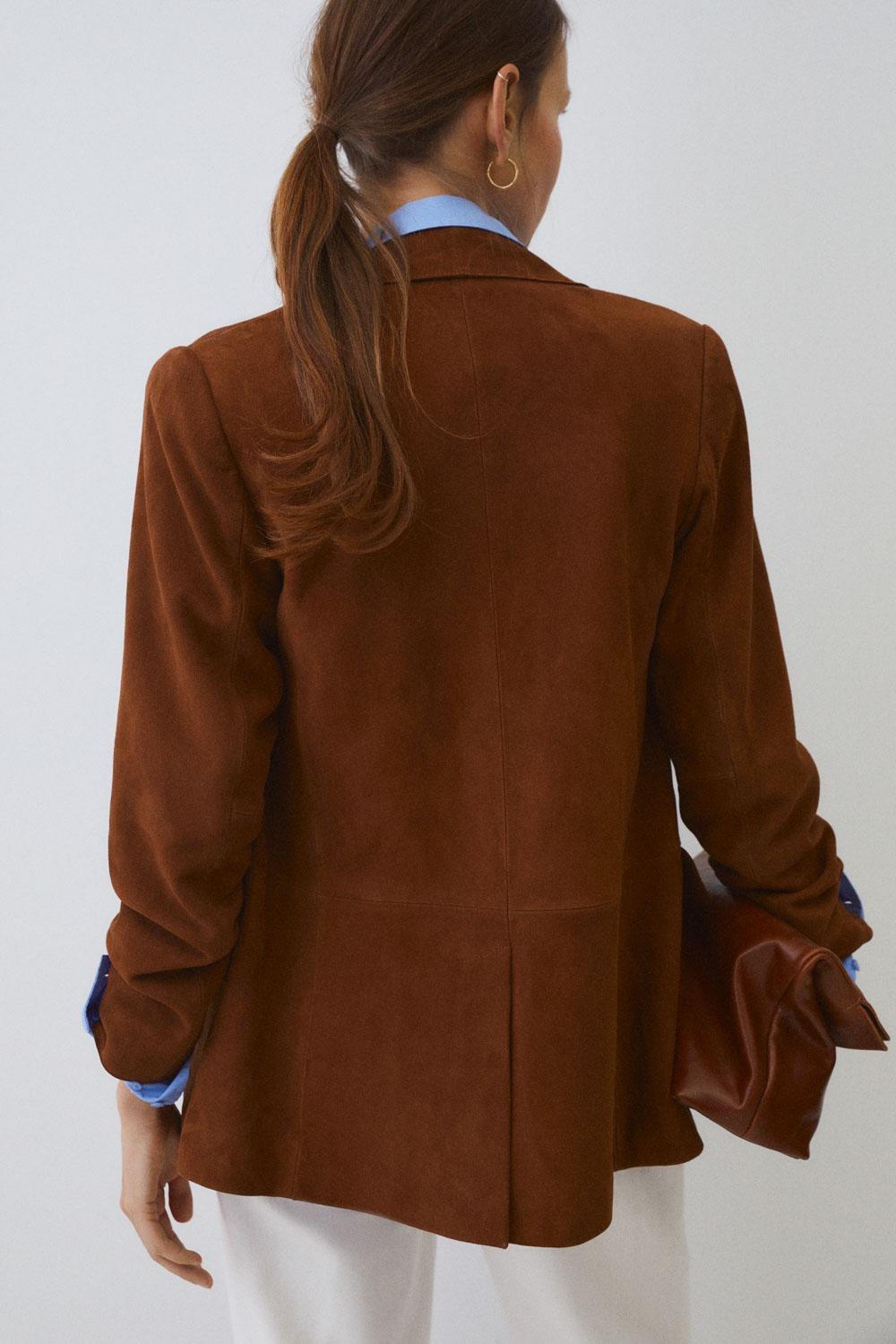 Eseoese BLAZER SUEDE BIRKIN Ofertas de temporada