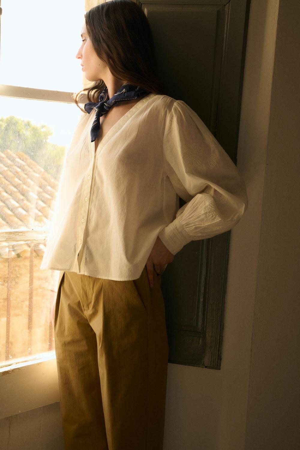 Eseoese BLUSA ROMÁNTICA VERA Rebajas de fin de temporada