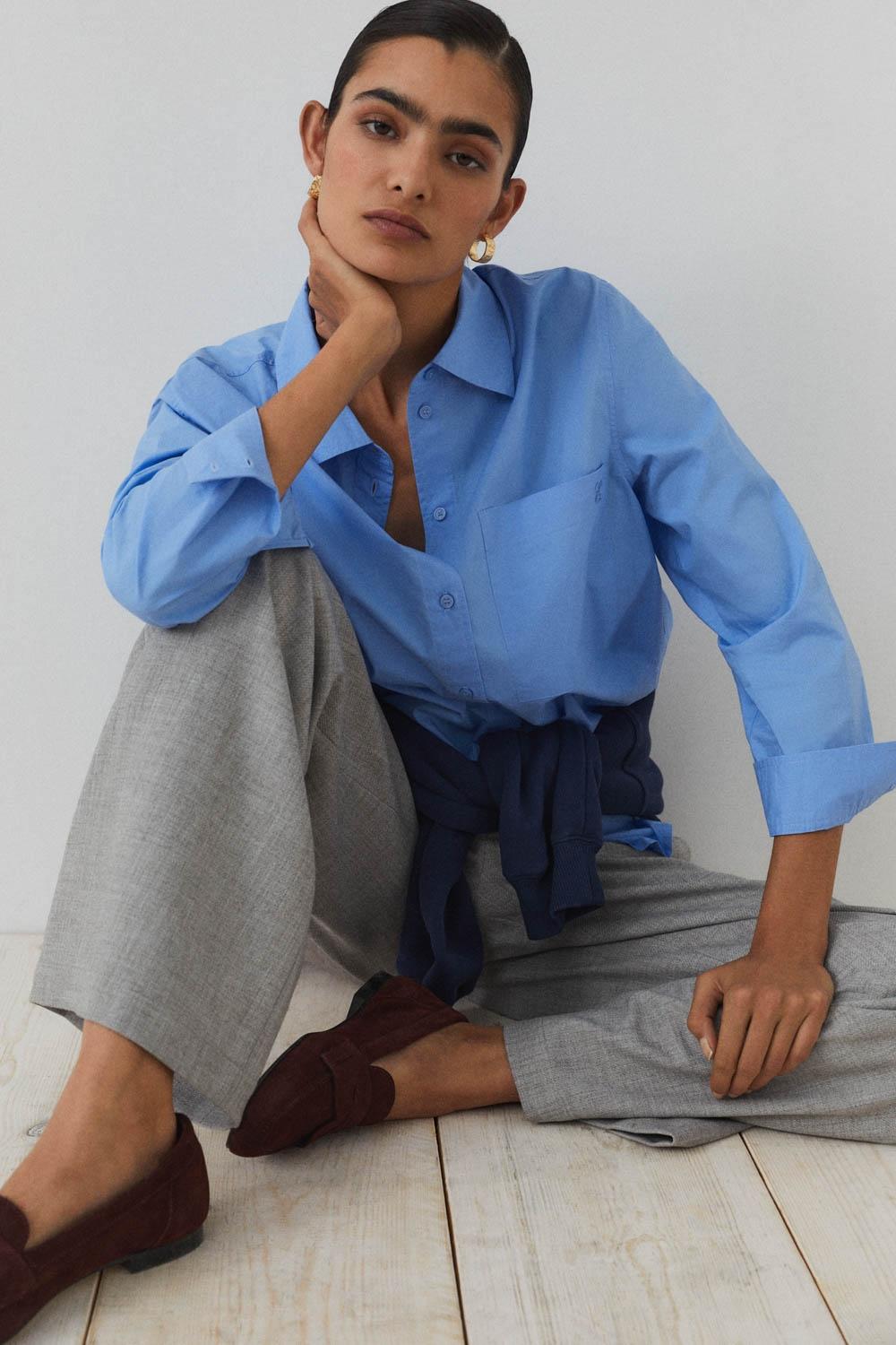 Eseoese CAMISA ALGODÓN OVERSIZE Rebajas