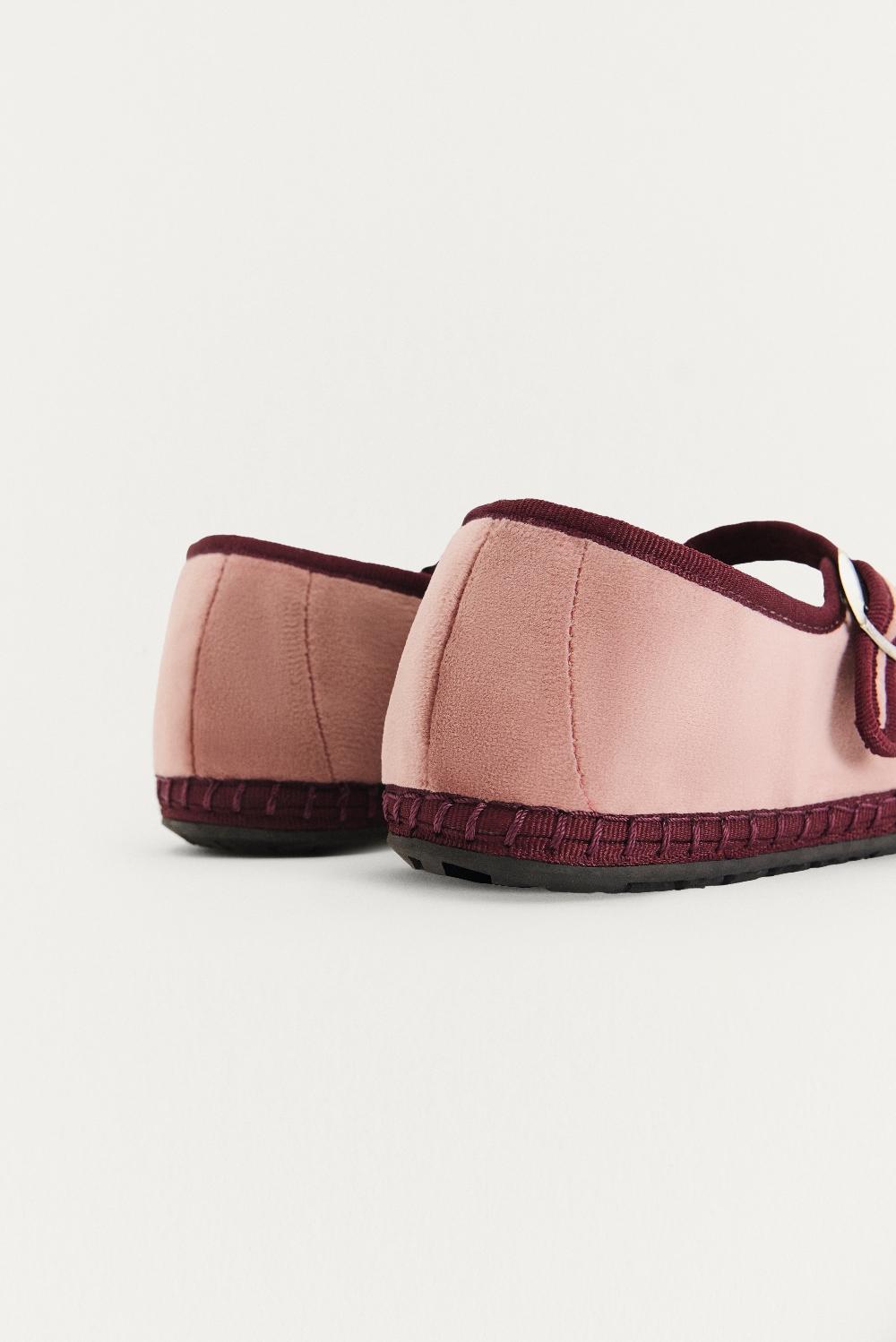 Eseoese ZAPATO TERCIOPELO MARY JANE Descuento