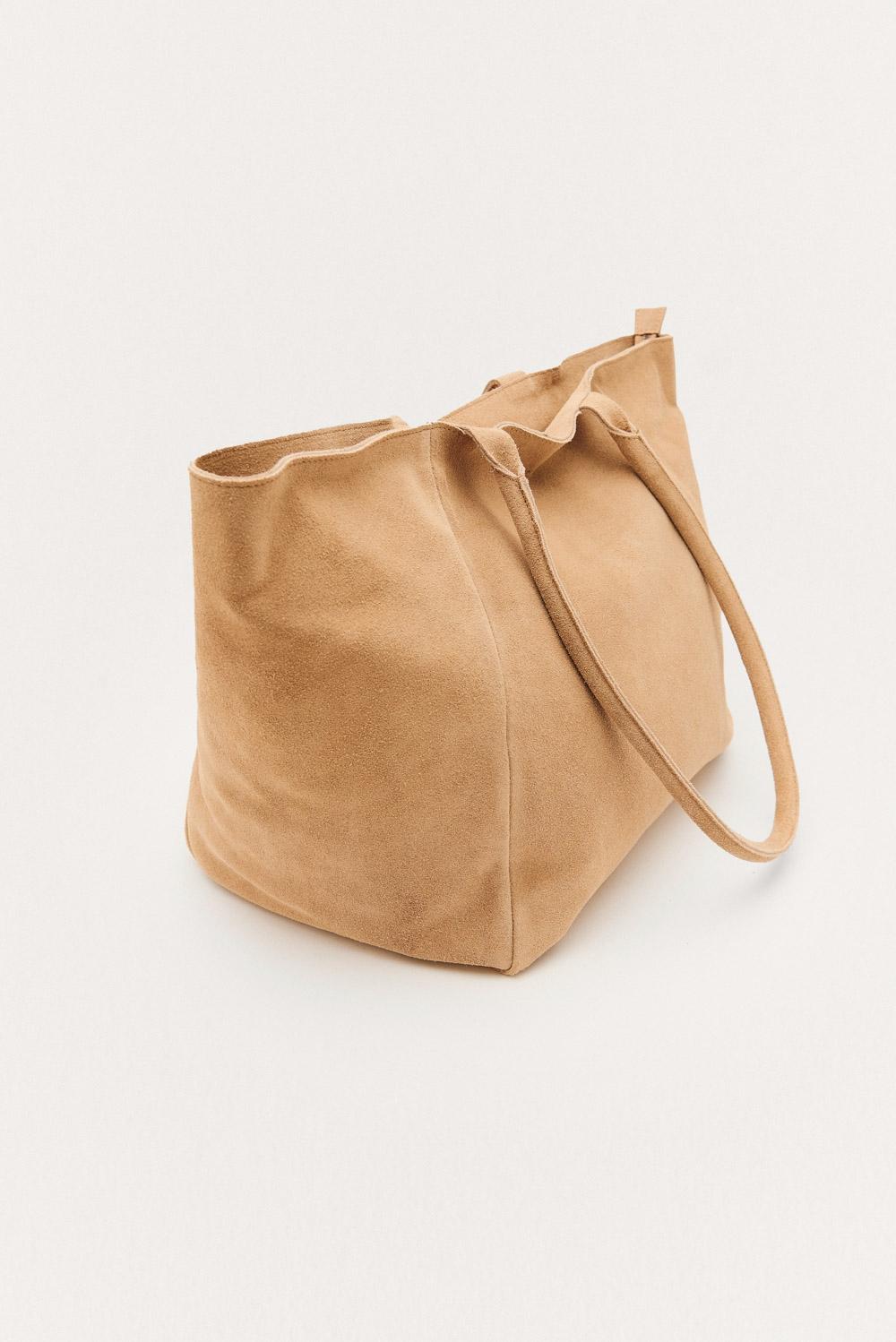 Eseoese BOLSO CAPAZO SUEDE Último día