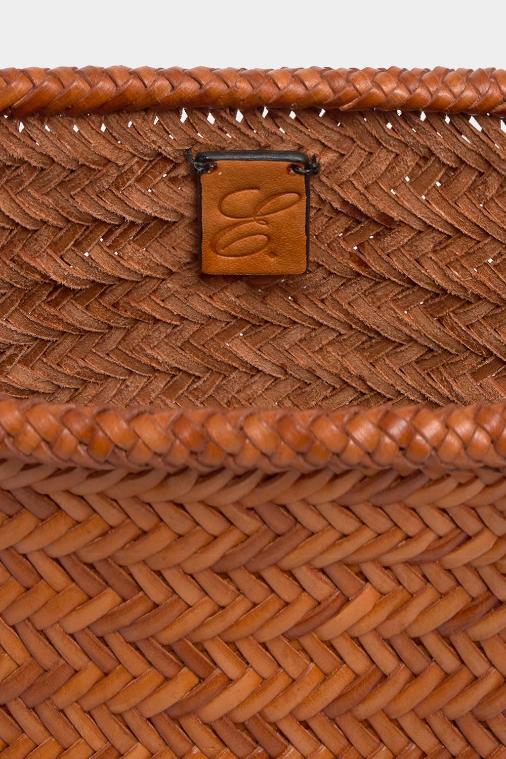 Eseoese BOLSO PIEL TRENZADA SIENNA Grandes descuentos