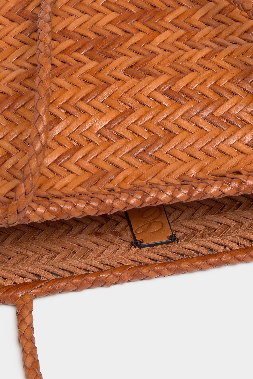 Eseoese BOLSO PIEL TRENZADA SIENNA Grandes descuentos