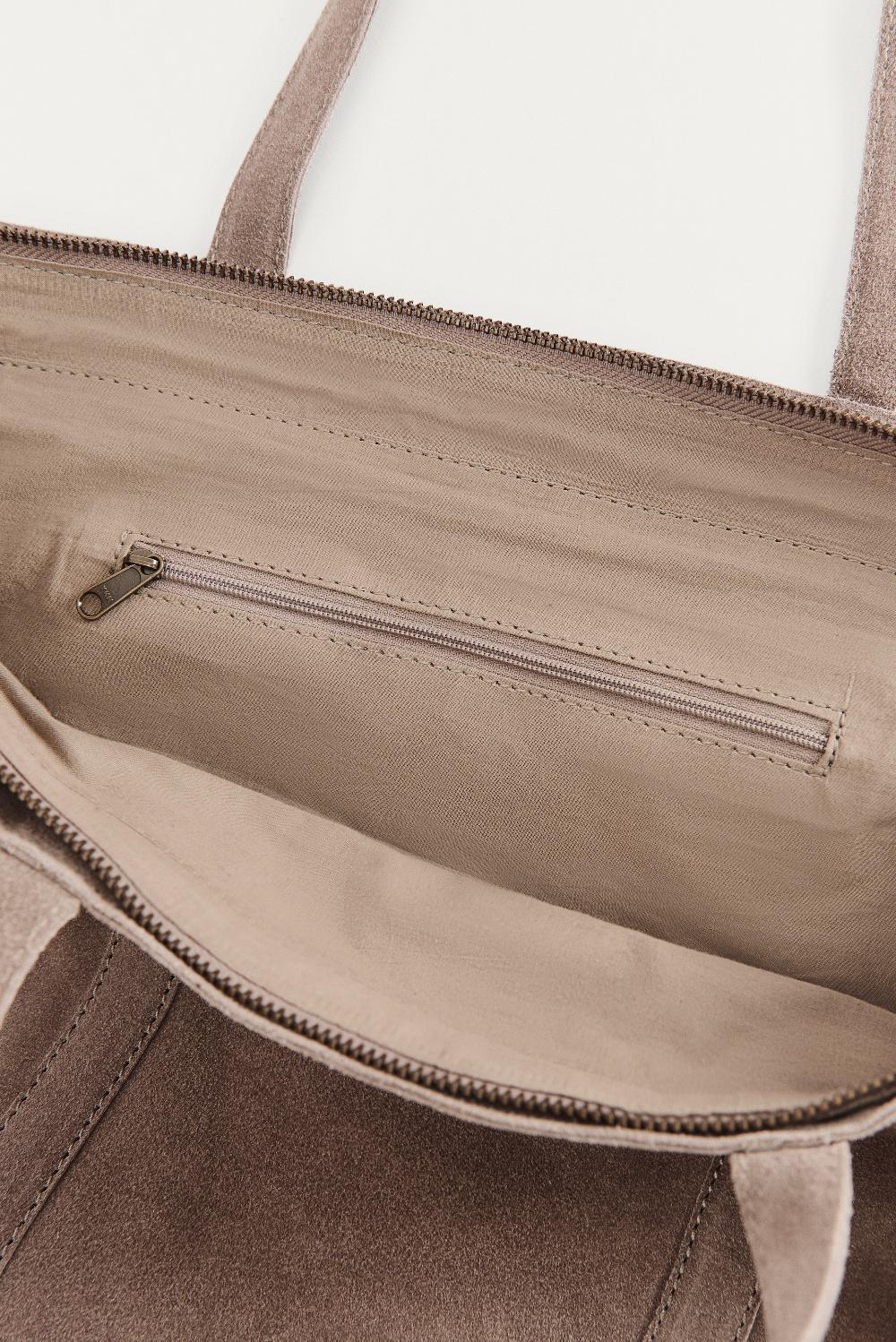 Eseoese BOLSO SHOPPER SUEDE Liquidación
