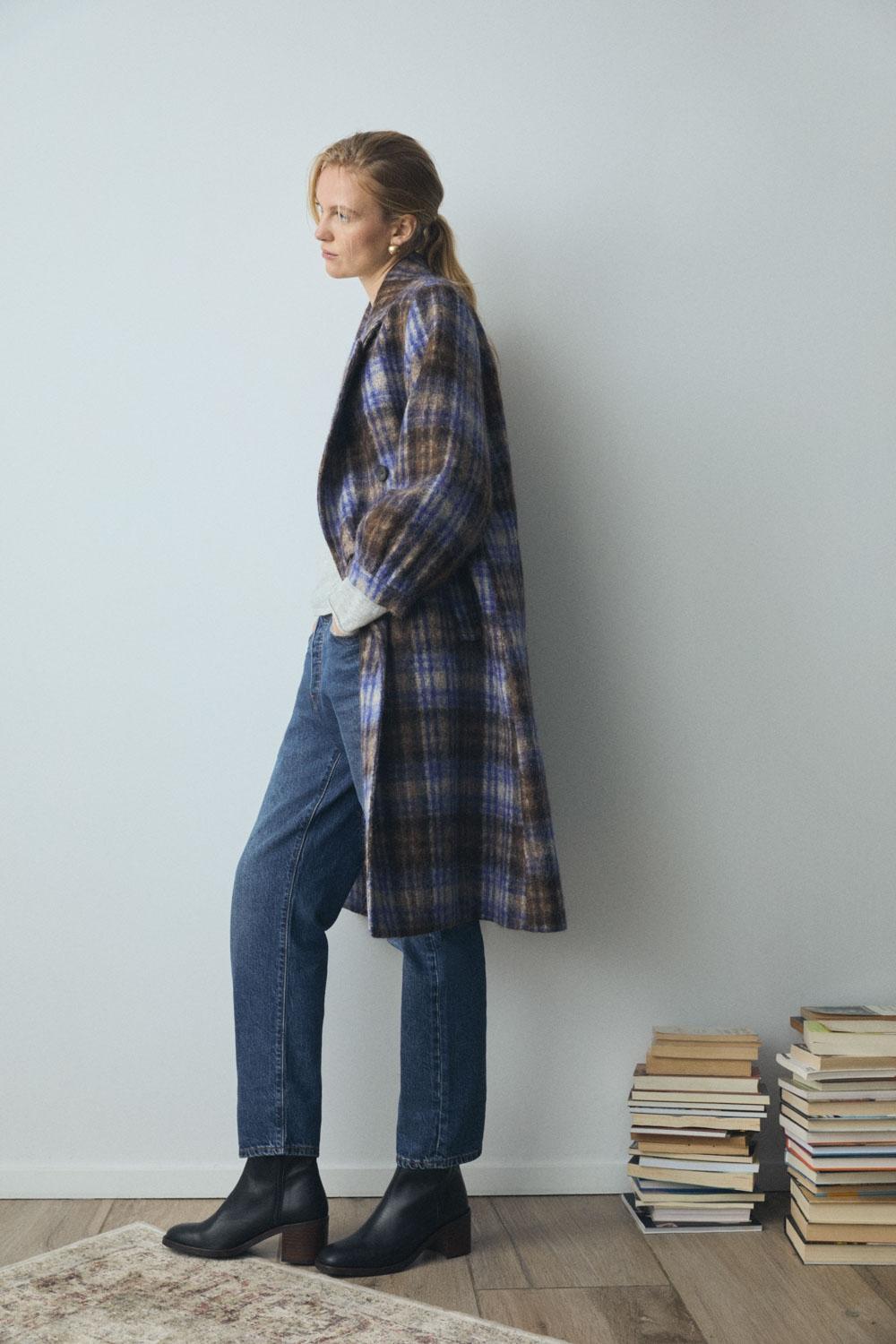 Eseoese ABRIGO CUADROS SOHO Ofertas de temporada