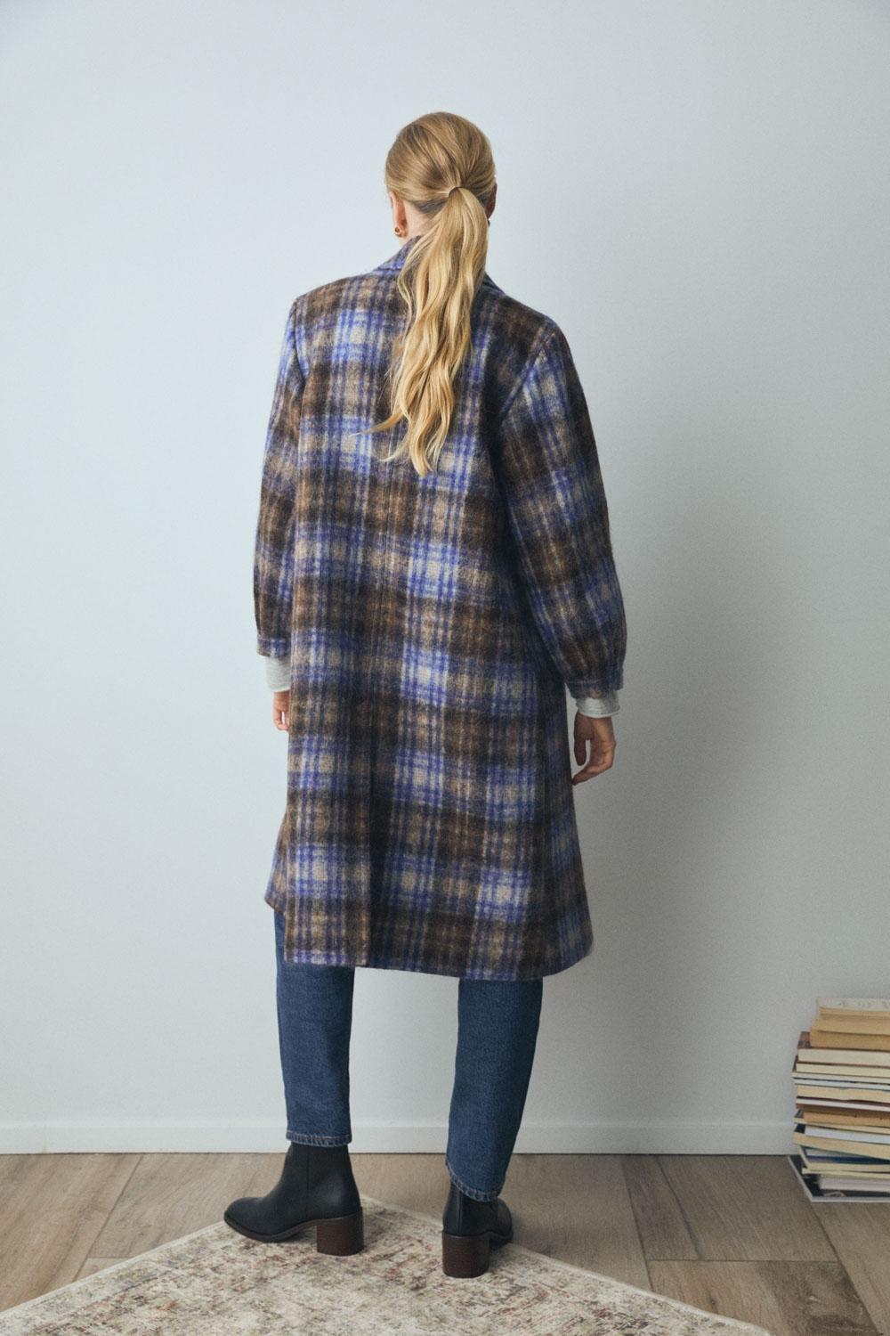 Eseoese ABRIGO CUADROS SOHO Ofertas de temporada
