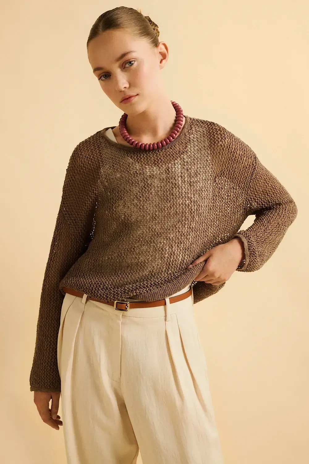 Eseoese JERSEY CROCHET FISHER Rebajas baratas