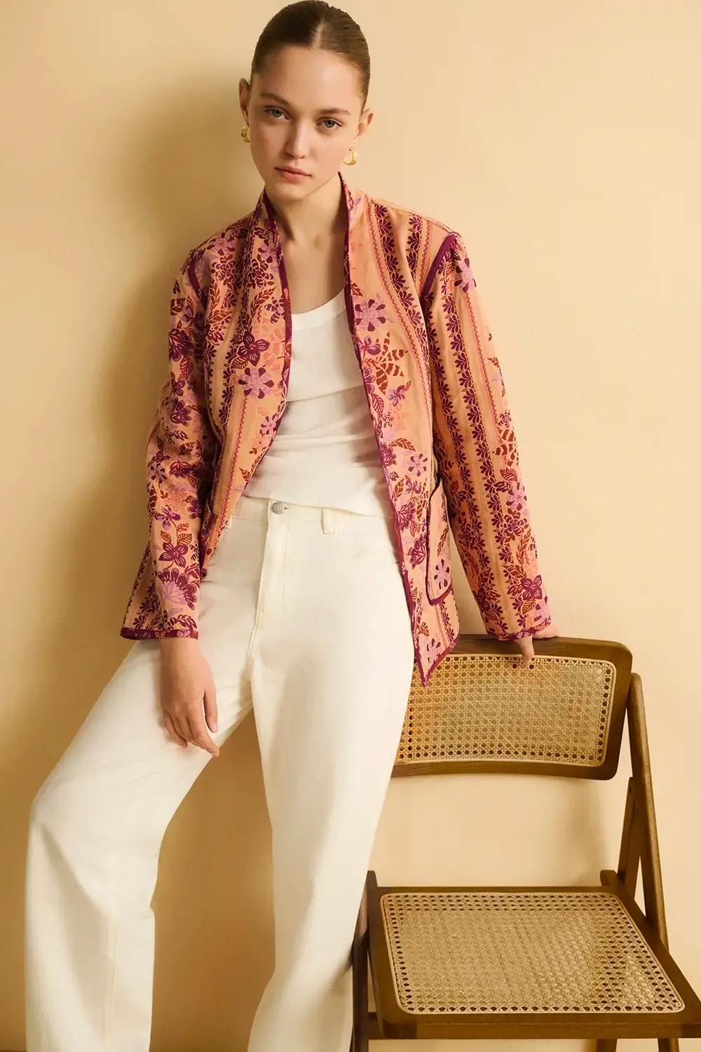 Eseoese KIMONO JACQUARD SIRACUSA Los más vendidos